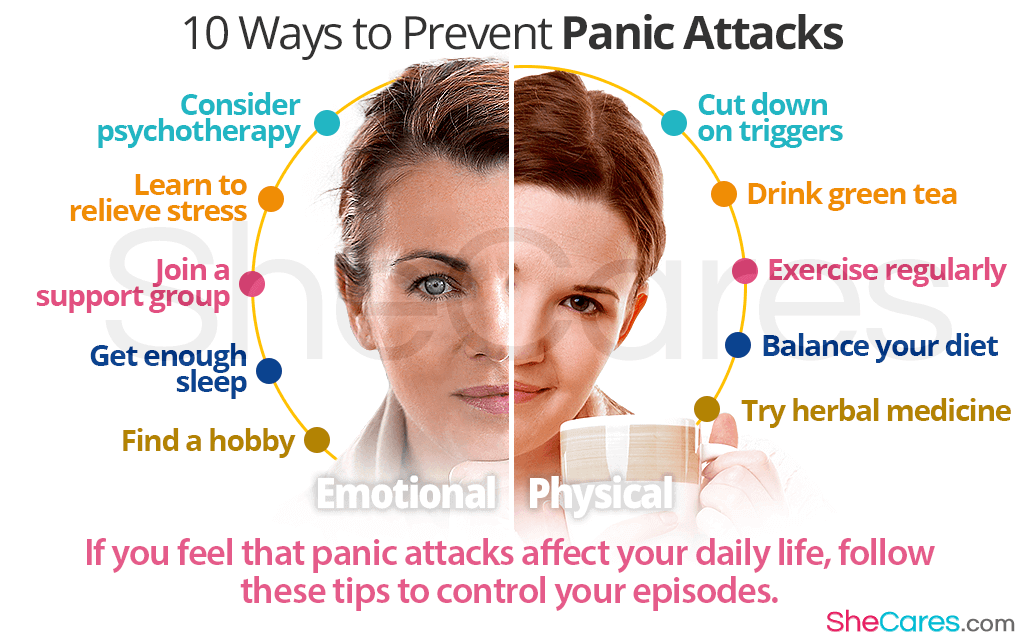 10 Ways to Prevent Panic Attacks