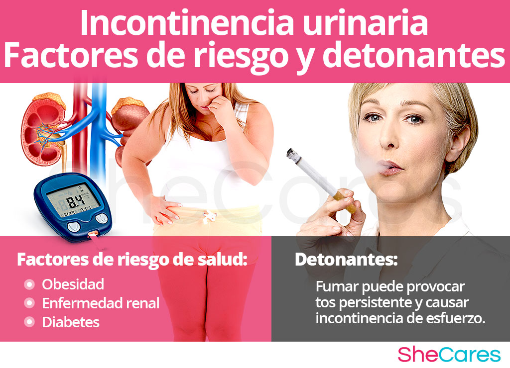 Incontinencia urinaria - Factores de riesgo y detonantes